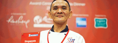 Ляо Фань Хоукер Чан, лауреат премии «Первый в мире ресторан Hawker, отмеченный звездой Мишлен», поделился бобами