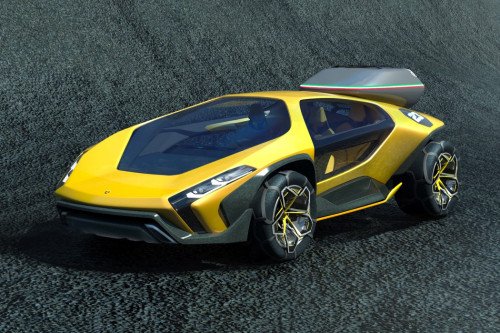 Потрясающая концепция Lamborghini Marzal - это внедорожное средство с внутренним духом бушующего быка