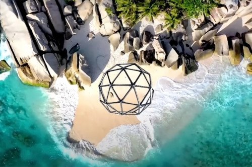 Этот геометрический купол - это модульное укрытие, которое может быть что угодно из теплицы до крошечного дома!